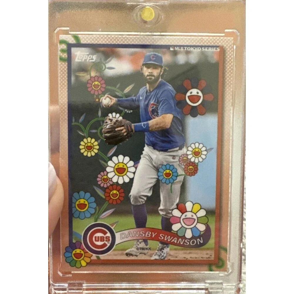 DANSBY SWANSON 2025 Topps MLB Tokyo Series Takashi Murakami #4 Cubs A1931